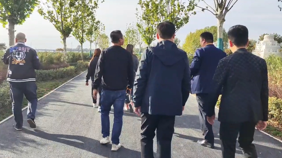 亿生殡葬集团领导带领话务部前往永安陵园参观学习